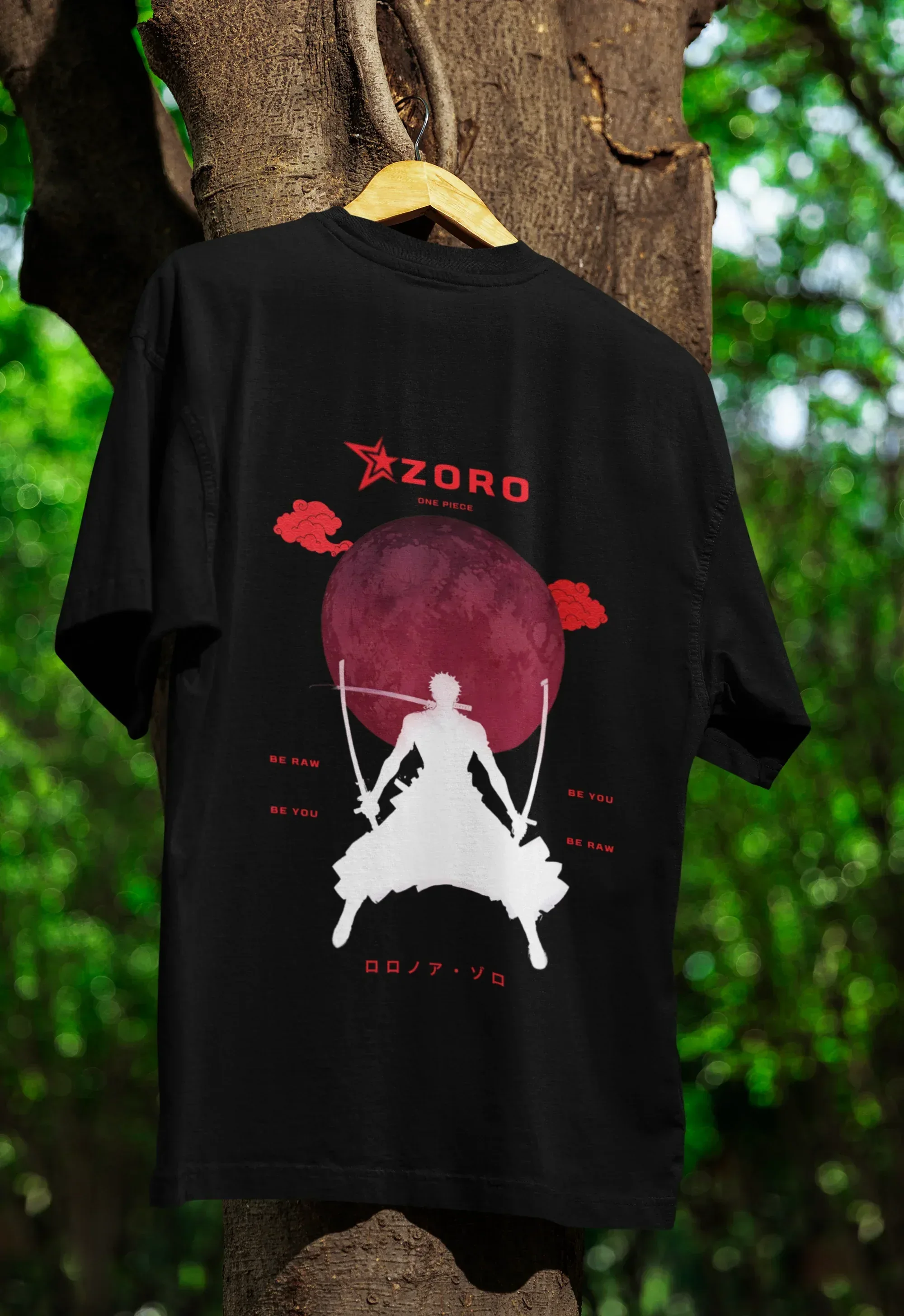 mockup-of-an-oversized-tee-hanging-from-a-tree-m39840_9 - Drippyx