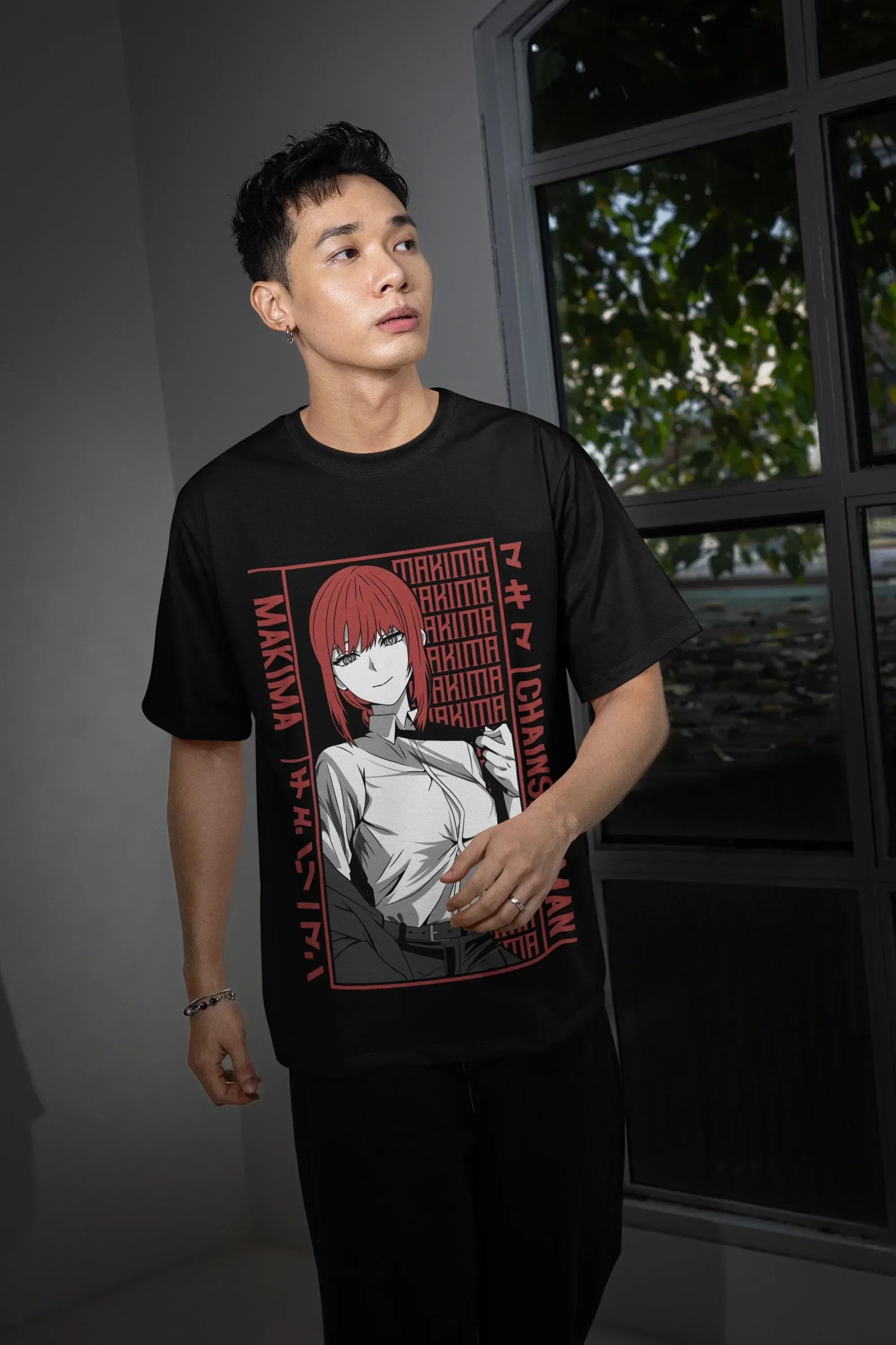 oversized-t-shirt-mockup-featuring-a-man-posing-with-a-serious-look-and-standing-near-a-window-m54148 - Drippyx